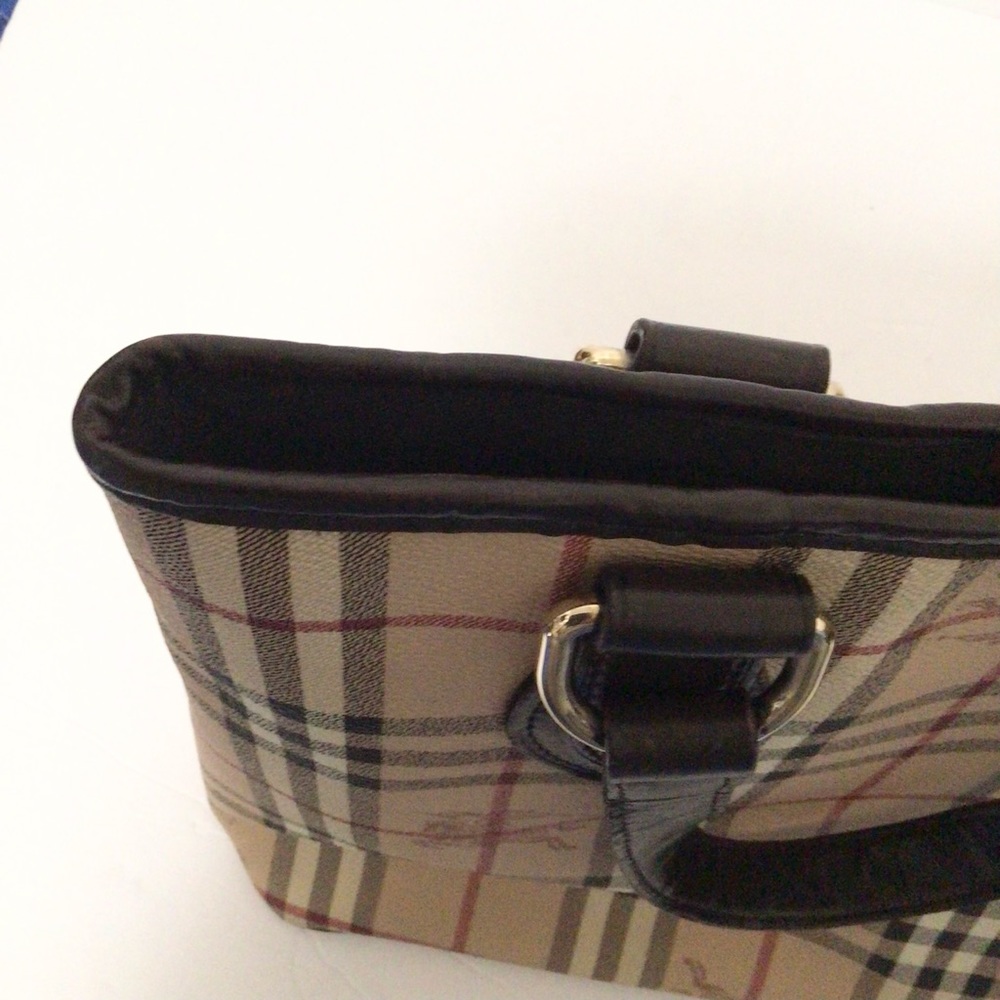 Burberry Haymarket Tote Bag - Picture 10 of 15